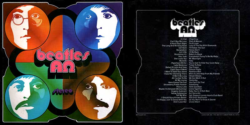 The Beatles Alpha Omega Vol. 1 front and back