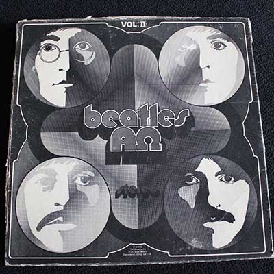The Beatles Alpha Omega Vol. 2 black & white cover