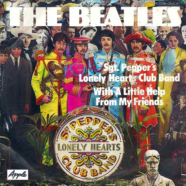 Sgt. Pepper's Lonely Hearts Club Band/With A Little Help From My Friends / A Day In The Life (Germany)
