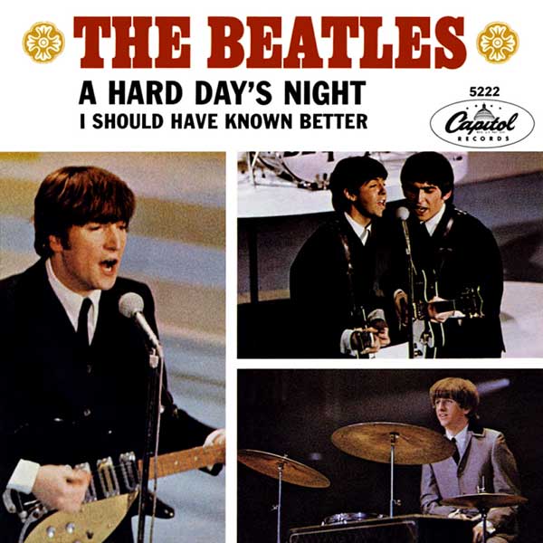 A Hard Day's Night b/w I Should Have Known Better (US)