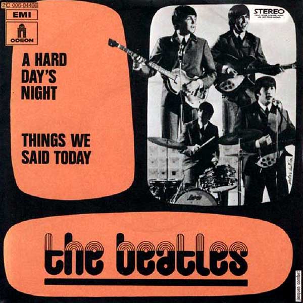 A Hard Days Night / Things We Said Today (France)
