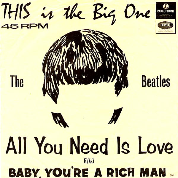 All You Need is Love / Baby You're A Rich Man (South Africa)
