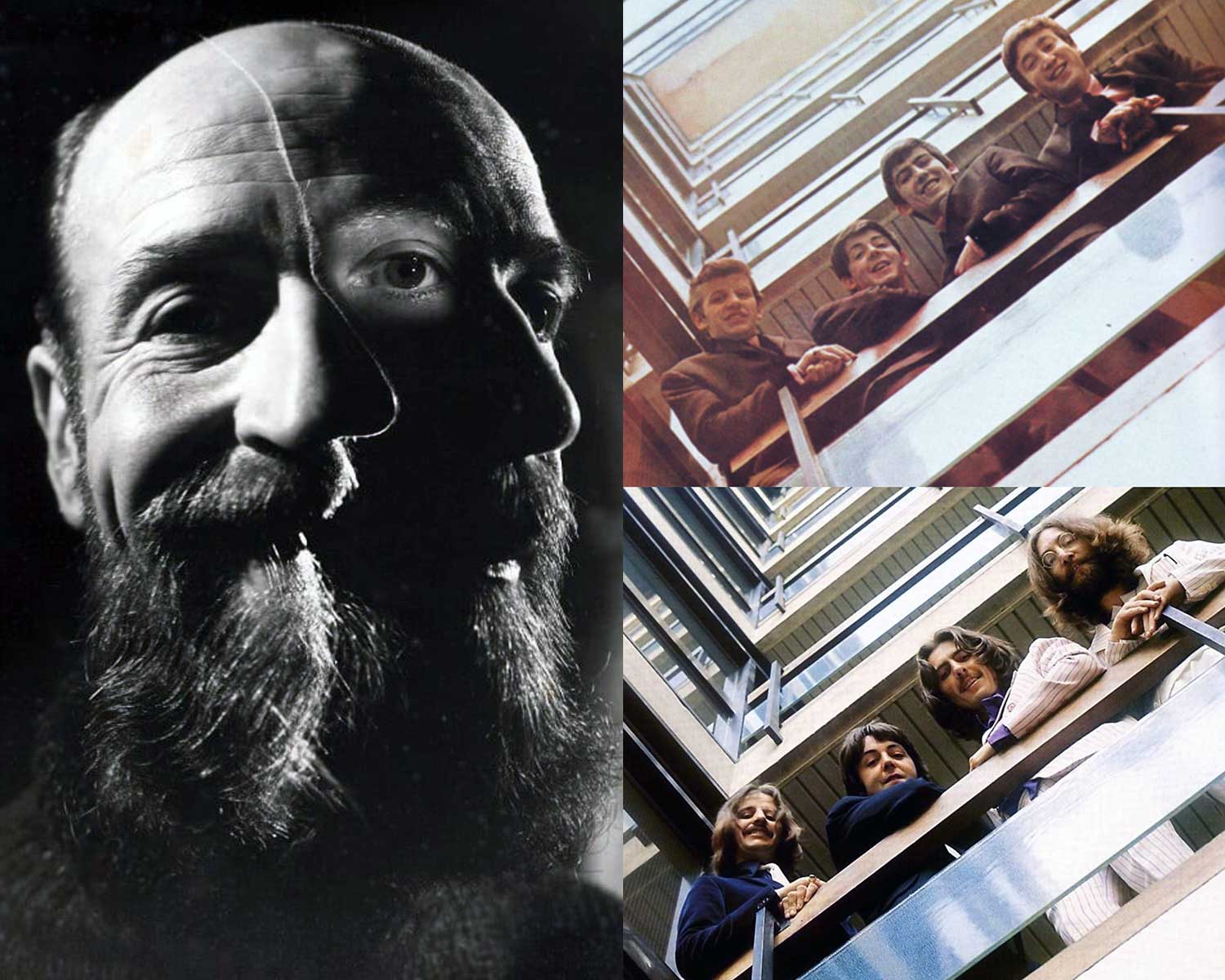 Angus McBean and his famous photos of the Beatles on the EMI staircase