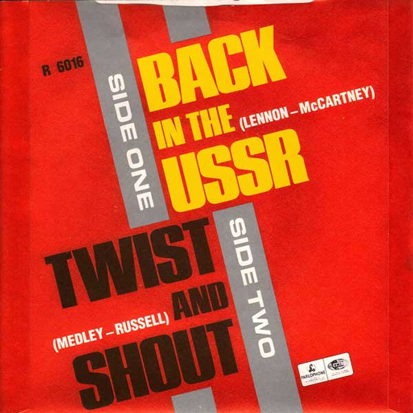 Back In The U.S.S.R. / Twist And Shout (UK Back)