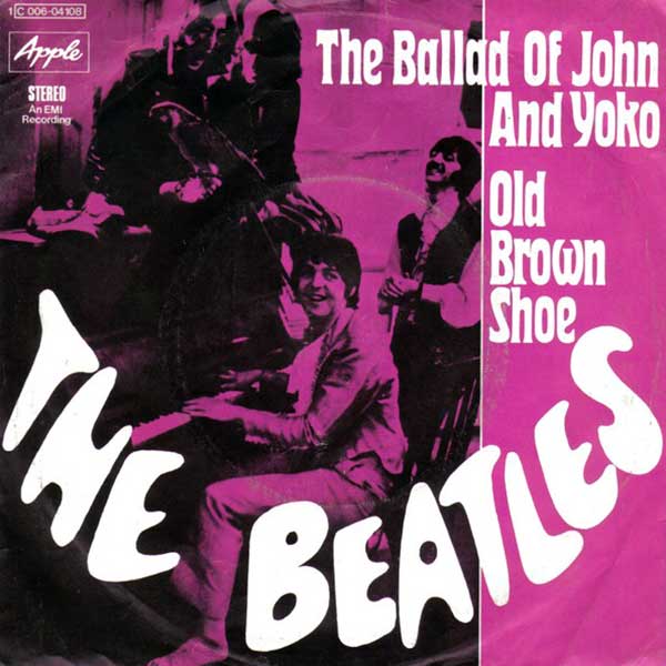 The Ballad Of John And Yoko / Old Brown Shoe (Germany)