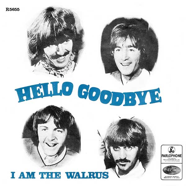 Hello Goodbye / I Am The Walrus (Denmark)