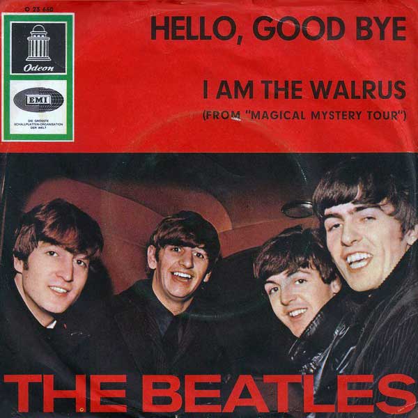 Hello Goodbye / I Am The Walrus (Germany)