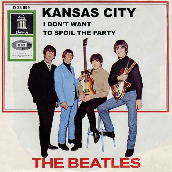 Kansas City b/w I Don't Want To Spoil The Party (Germany)