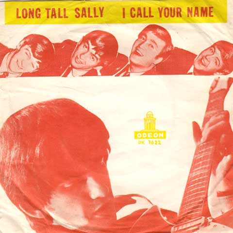 Long Tall Sally b/w I Call Your Name (Norway)