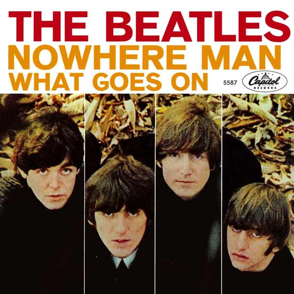 Nowhere Man b/w What Goes On (US)