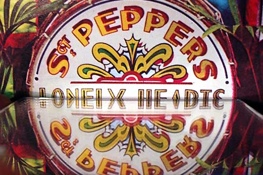 Paul Is Dead - Sgt. Pepper mirror trick photo