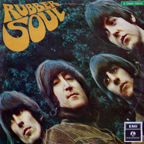Rubber Soul, Italy release, front cover
