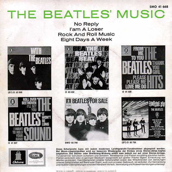 The Beatles' Music (Germany, 1965)