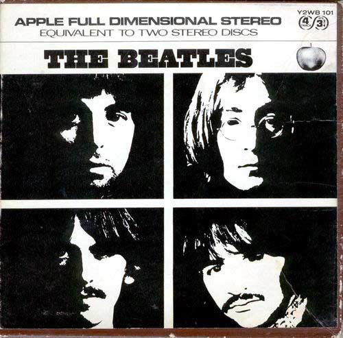 The Beatles reel to reel cover
