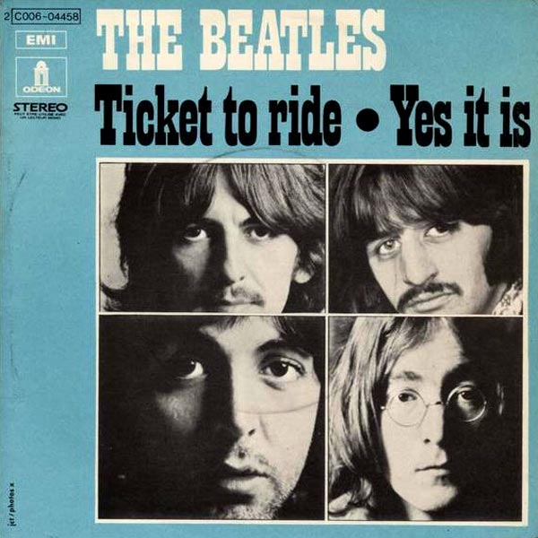 Ticket To Ride / Yes It Is (France)
