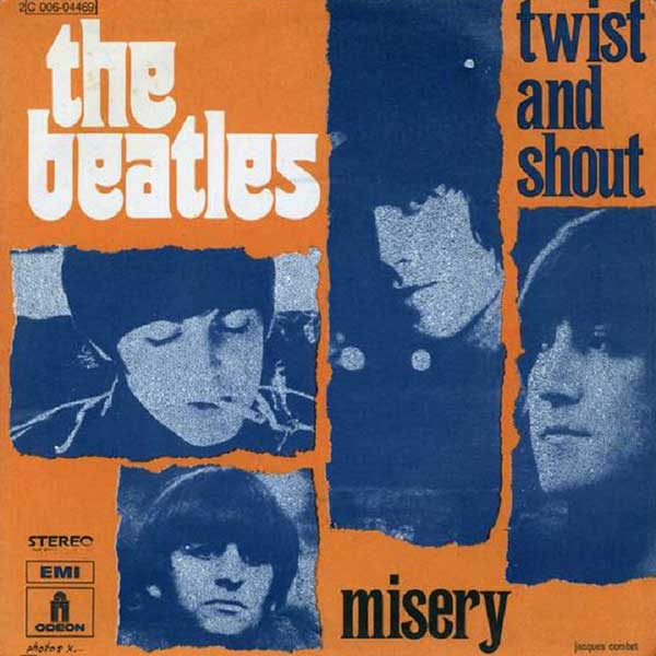 Twist And Shout b/w Misery (France, 1973)
